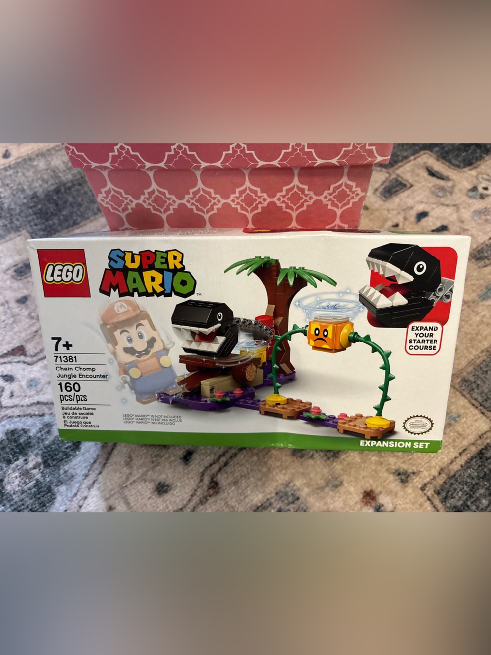 Lego Super Mario Black Chain Chomp-new!